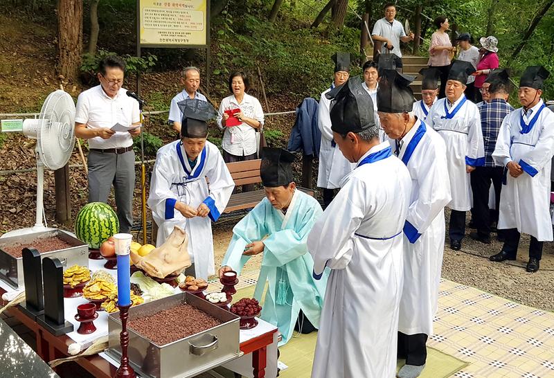 효성동 도당제 사진