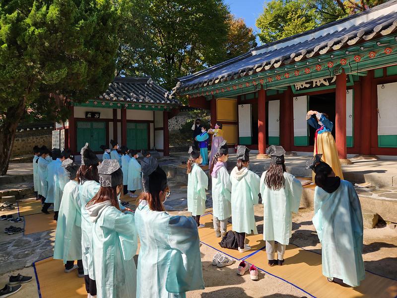 2022 향교활용사업 <힐링칠링 유생나들이> 사진